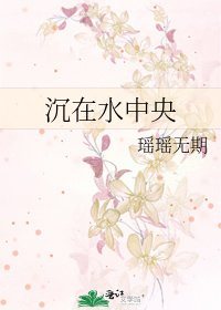 沉在水中央